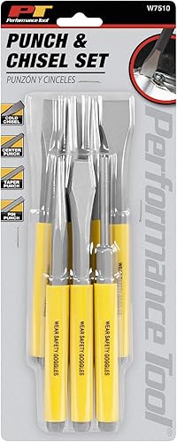 Miniatura 2 de Performance Tool Juego de punzón y cincel de 7 piezas W7510