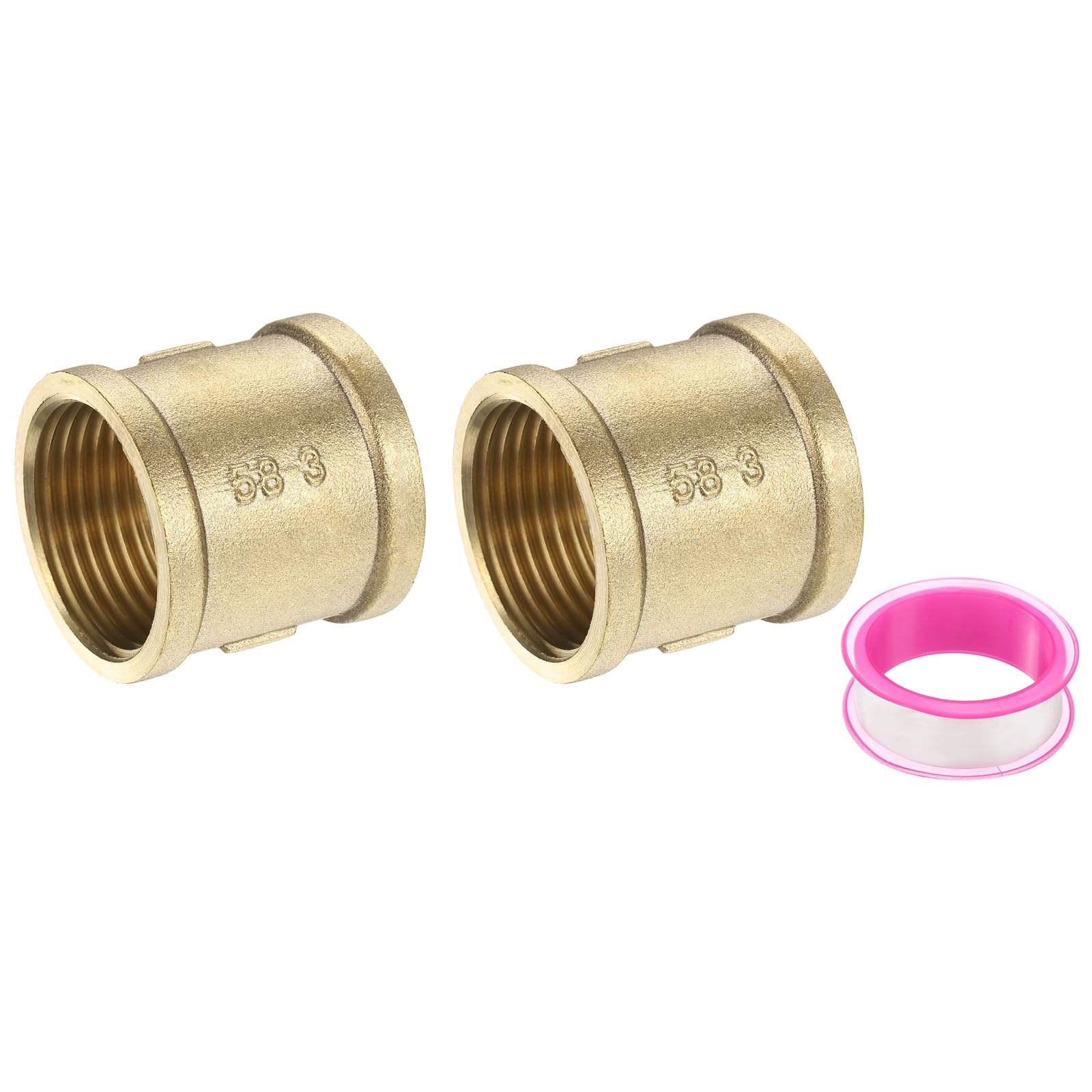 Raccord hexagonal en laiton 1" BSP Femelle PATIKIL contre les fuites d'eau