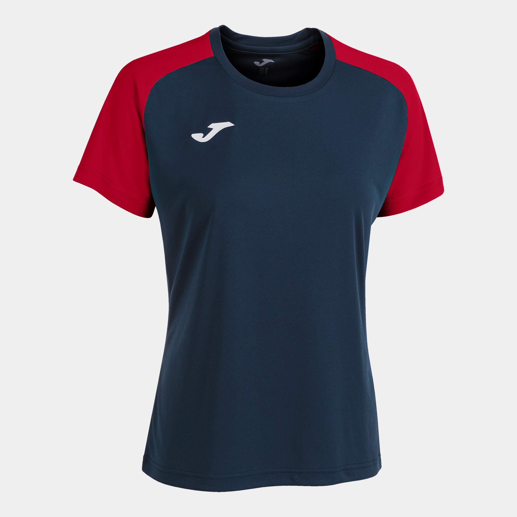Joma Academy IV Women's T-Shirt (Pack of 1) Navy-red
