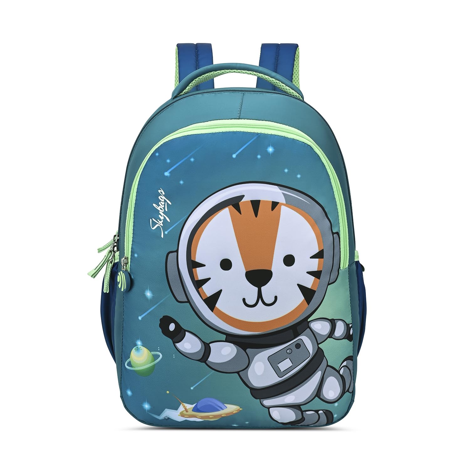 Snuggle 04 15 Litres School Backpack Green Blue