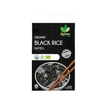 Big Green Organic Food- Organic Black Rice Ramen, Gluten-Free, Non-GMO, Vegan, Kosher 1