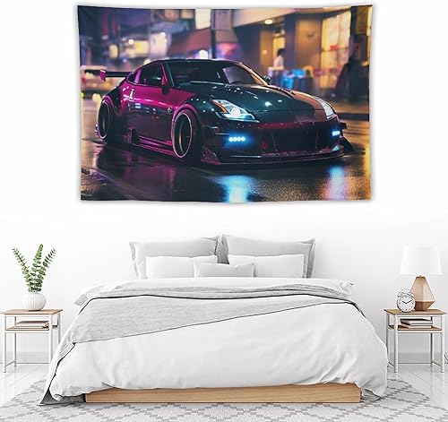 Miniatura 5 de FeoYoed Jdm - Tapiz estético para colgar en la pared, decoración para el hogar, sala de estar, dormitorio, dormitorio, arte de pared, tapiz