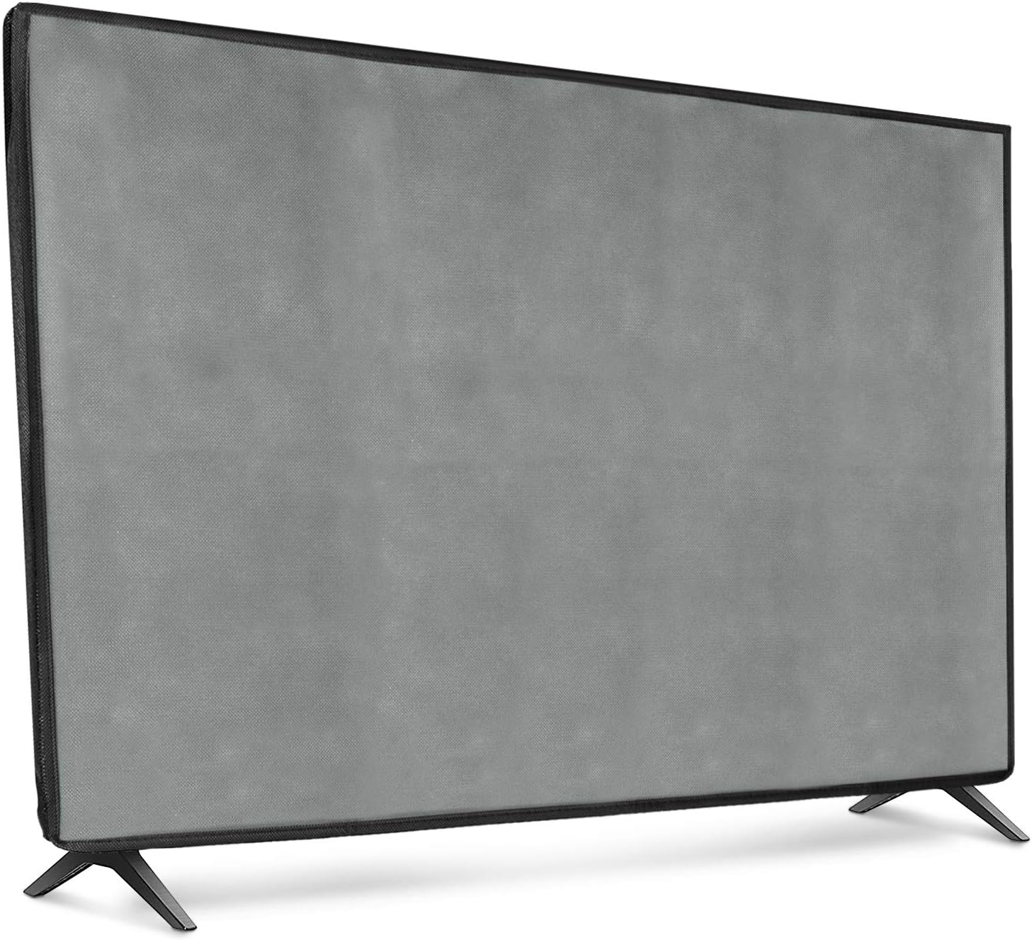 kwmobile 32" TV Cover - Dustproof Cover LCD TV Protective Cover Dustproof Light Gray