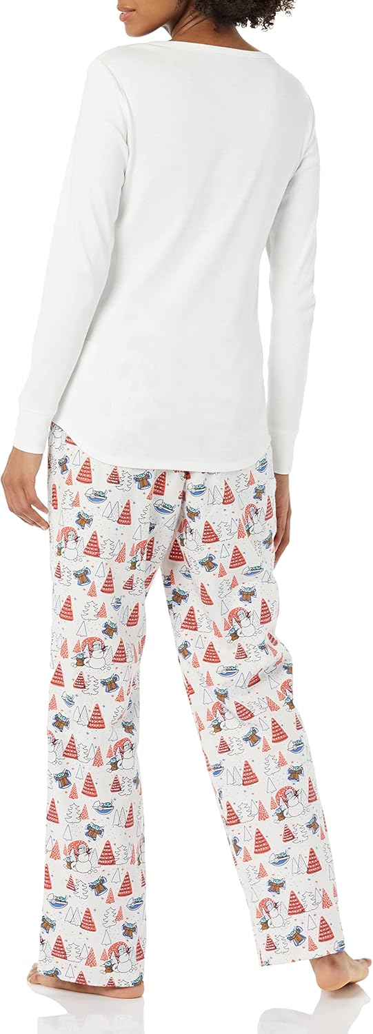 Amazon Essentials Disney | Marvel | Star Wars Women's Flannel Pajama Sleep Sets - Image 2