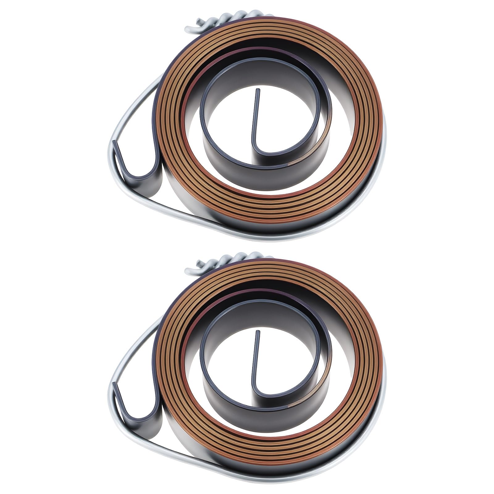 Briny River 2Pcs Return Spiral Spring 36x8x0.7mm Suitable for Drilling Machines Vacuum Cleaner Coil