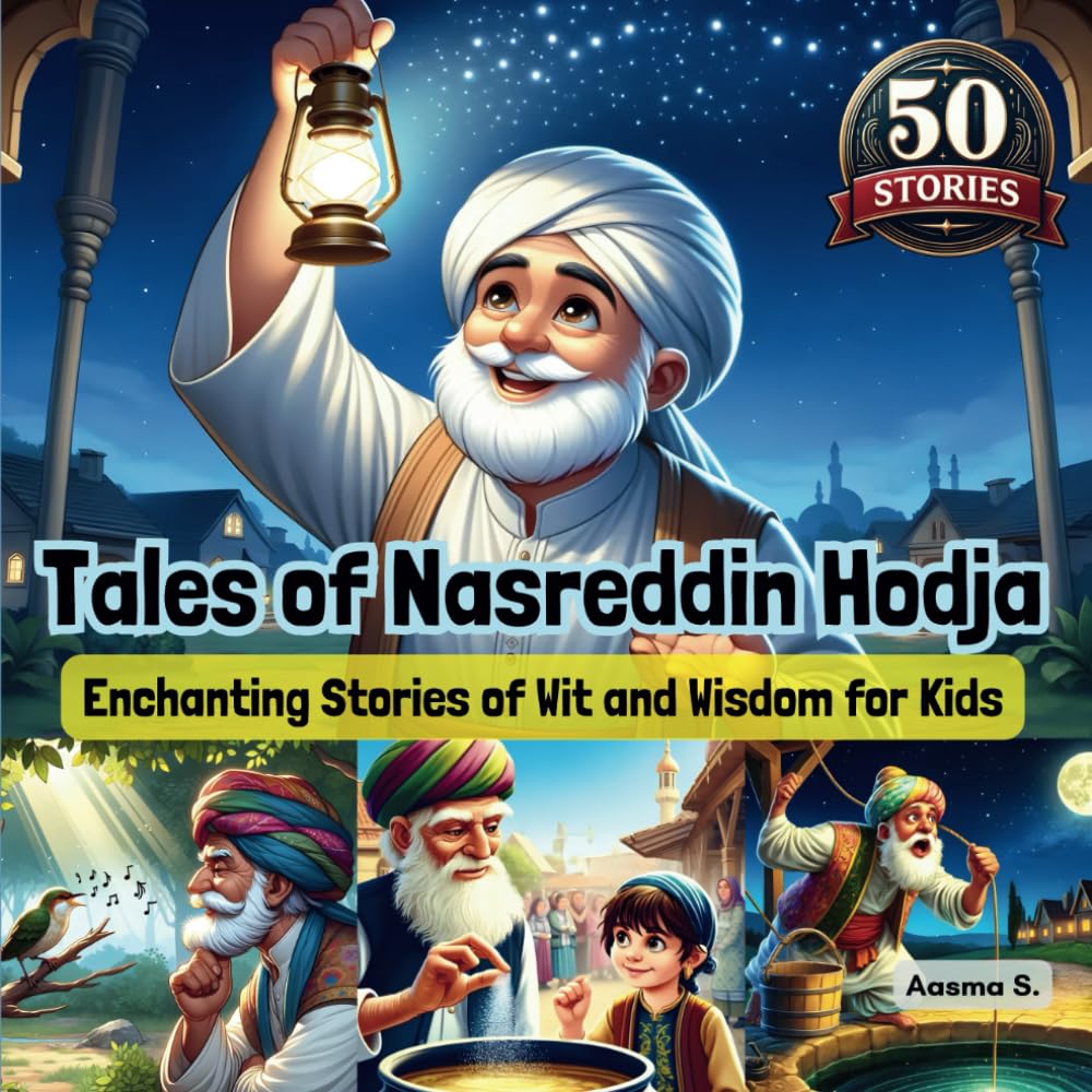 Tales of Nasreddin Hodja: Enchanting Stories of Wit and Wisdom for Kids (Translated & Illustrated by My First Picture Book Inc.)