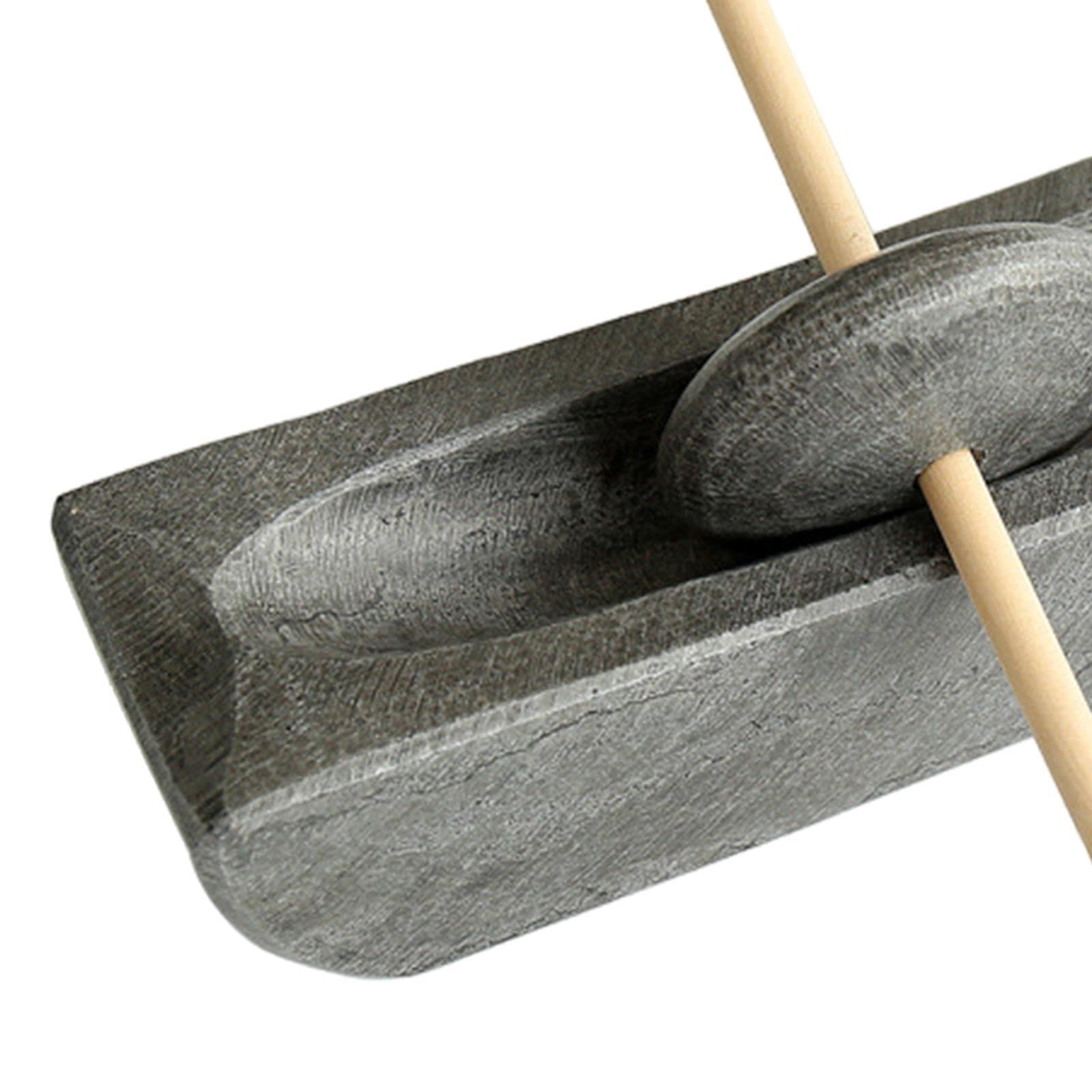 Gewürzmühle, Gewürzstampfer, gemahlene Gewürze mit manuellen Mahlsystemen, nach Gebrauch mit einem trockenen Tuch oder einer Bürste abwischen, Teemühlen Set, Brechwalze