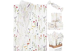 Wildflower Purple Lavender Tissue Paper