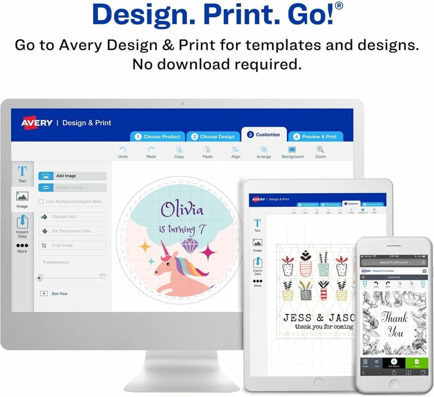 Avery Self-Adhesive Removable Labels, 1 x 1.5 Inches, White, 500 per Pack (05434) - Image 5