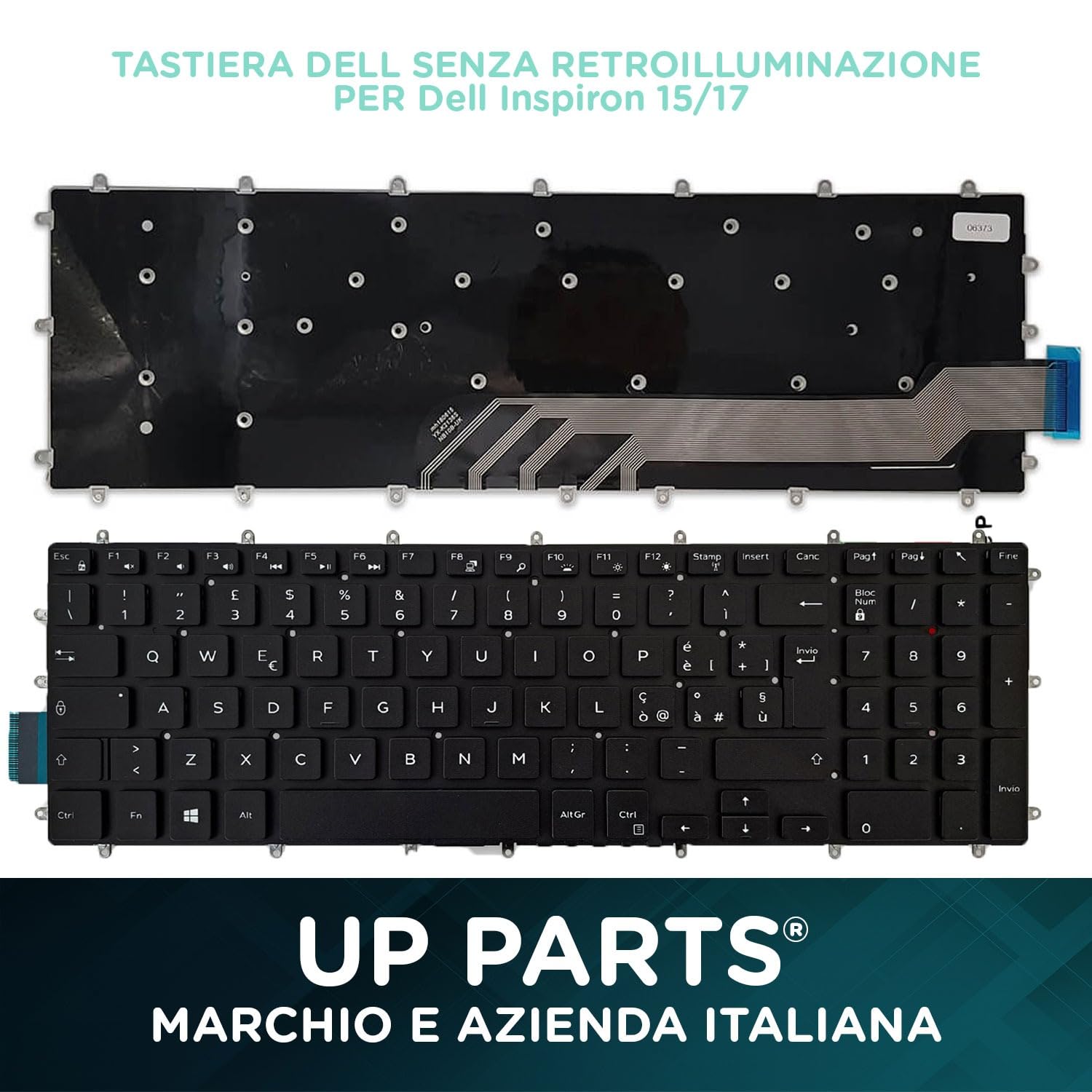 Tastiera Retroilluminata Bianca US Per Dell Inspiron G3 15 (3579, 3779) E G5/G7 (5587, 7588)