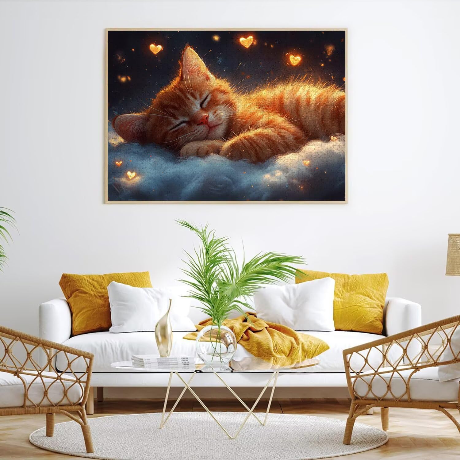 Puzzle dla dorosłych 2000, Cat Love, 99x70cm, n-489