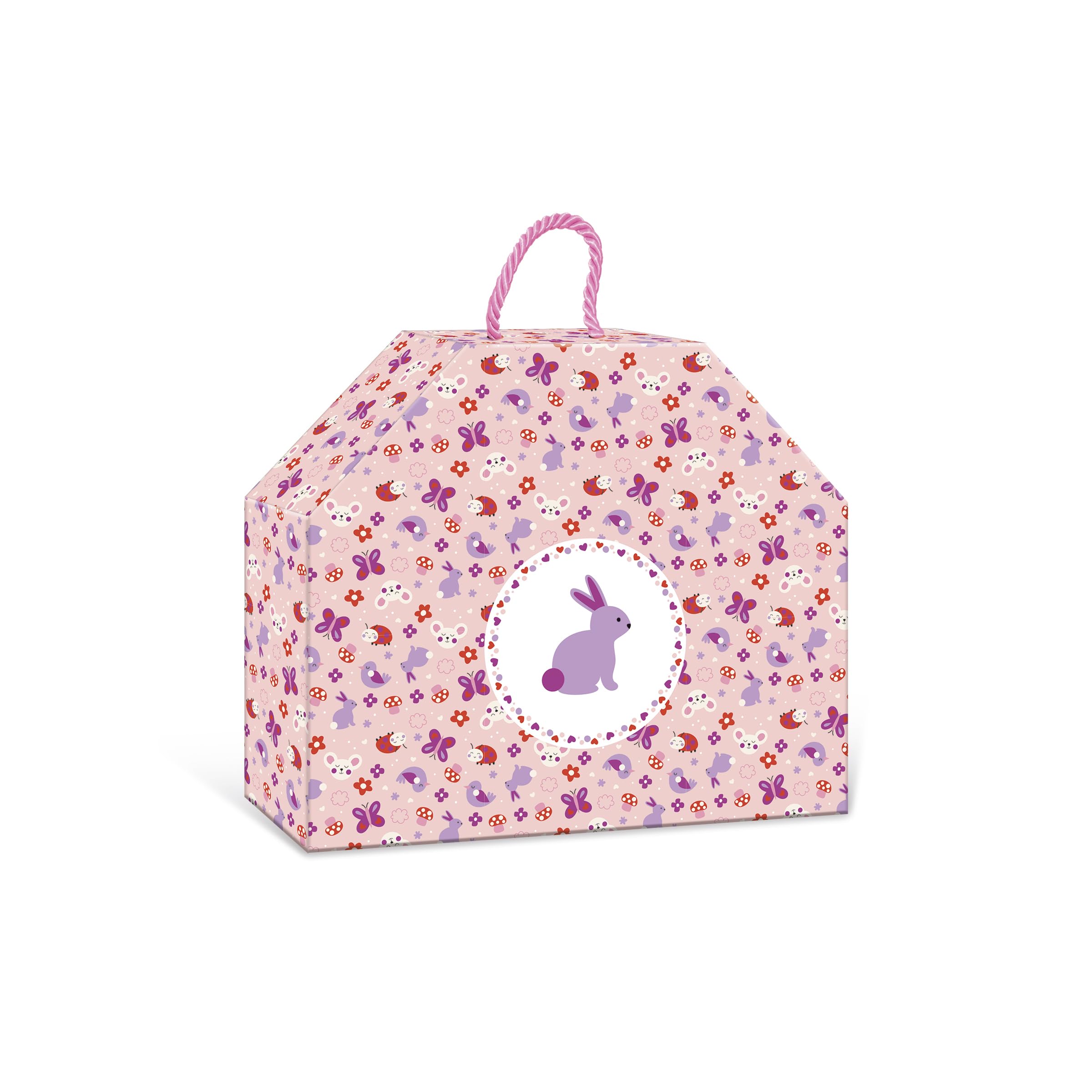 Janod - Set per Creare 6 Fermagli - Giardino Fiorito - Cofanetto per Il Tempo Libero Creativo dei Bambini - Motricità fine e creatività - da 5 Anni - J09179