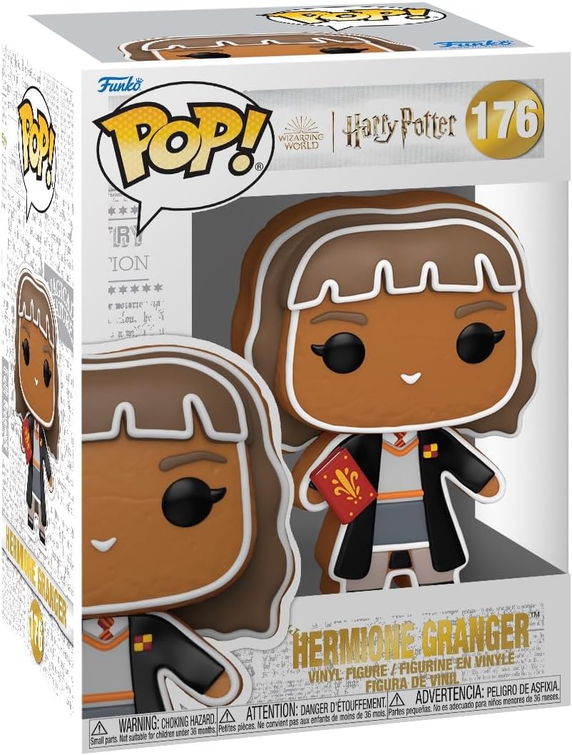 Funko POP Harry Potter: Gingerbread – Hermione Granger - Collectable Vinyl Figure - Gift Idea - Official Merchandise - for Kids & Adults - Movies Fans - Model Figure for Collectors and Display