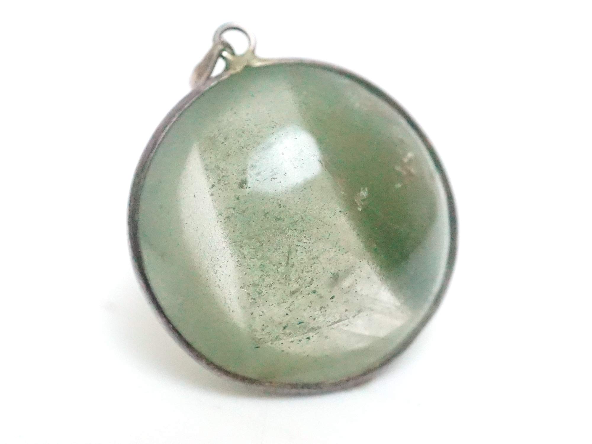 Amazon.co.jp: 【癒しの水晶館】グリーンファントムペンダントトップ