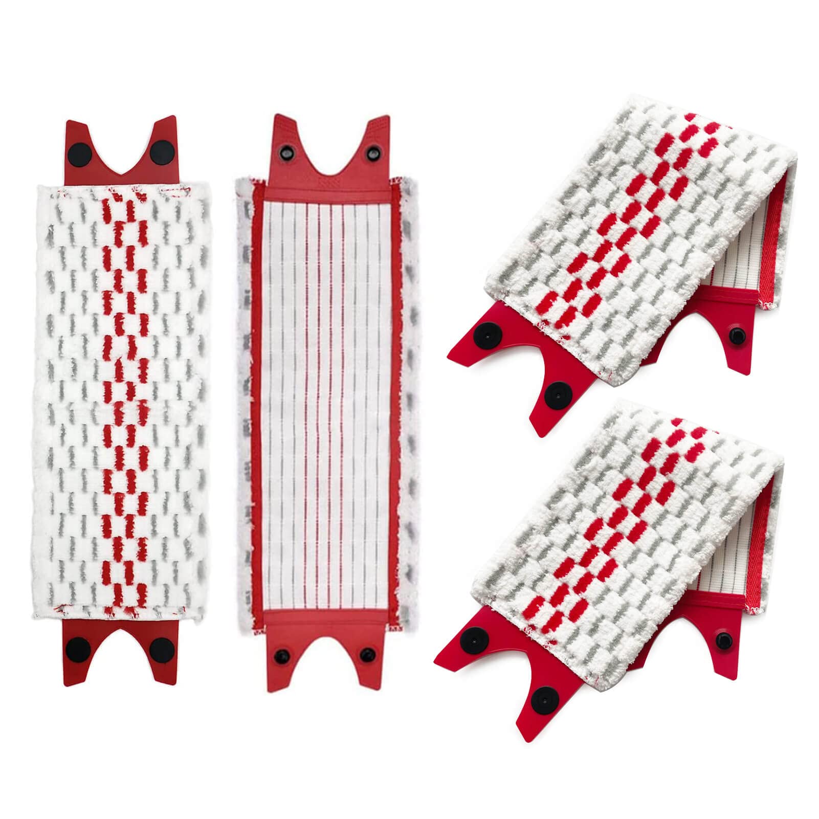 Recharges Serpillière Microfibre Pour Vileda Ultramax - Lot De 2, Lavables, Haute Absorption