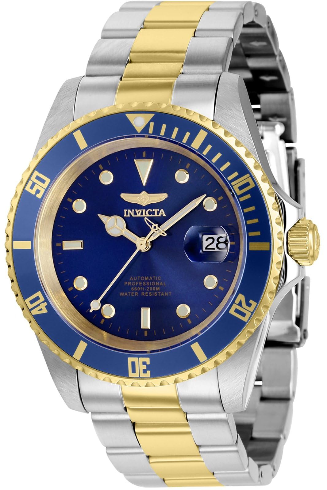 Pro Diver Stainless Steel Men's Automatic Watch - 43mm