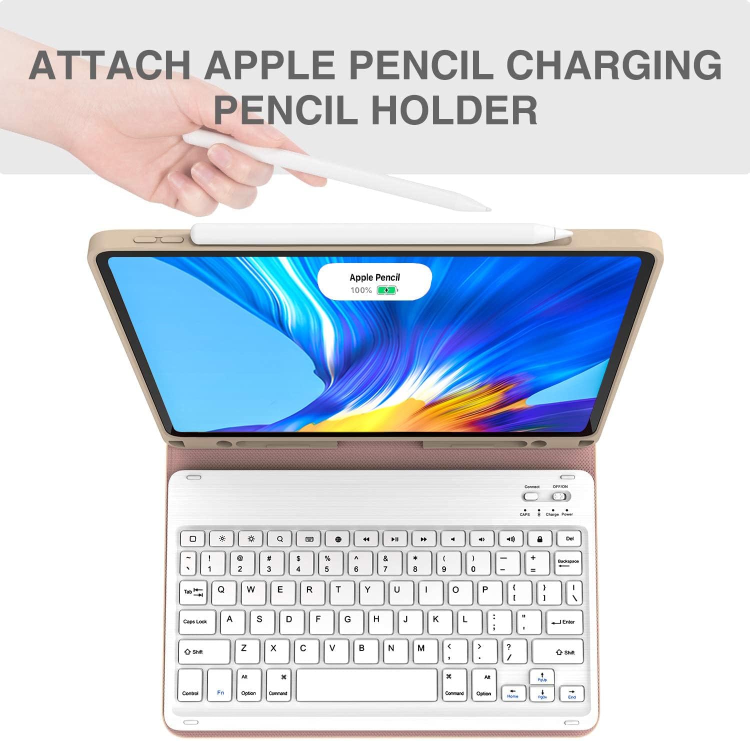 Flash Deals - 50% OFF iPad Pro 11 Inch 2021 Case with Keyboard, CHESONA Keyboard for iPad Pro 11-inch (3rd Generation, 2nd/1st Gen) - Wireless Detachable - with Pencil Holder - Flip Stand Cover - iPad Pro 11 Keyboard, Rose Exclusive Discount 90% Price iPad Pro 11 Inch 2021 Case with Keyboard, CHESONA Keyboard for iPad Pro 11-inch (3rd Generation, 2nd/1st Gen) - Wireless Detachable - with Pencil Holder - Flip Stand Cover - iPad Pro 11 Keyboard, Rose