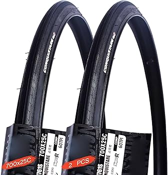 Amazon | 700 25c タイヤ 2本セット 耐摩耗モデル 700 x 25c ロード