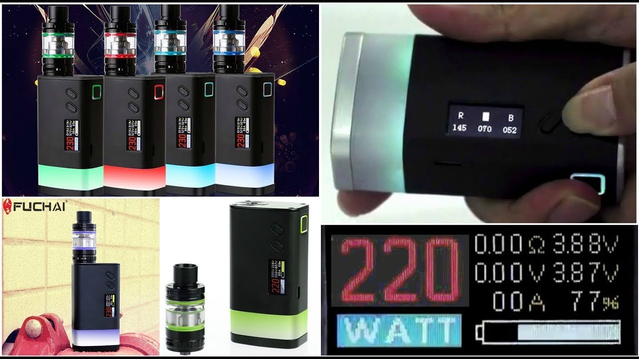 Sigelei Fuchai Glo 230 W Mod  High Powered New Features and an Innovative  Glow in the Dark Design  No Nicotine: Amazon.de: Electronics & Photo
