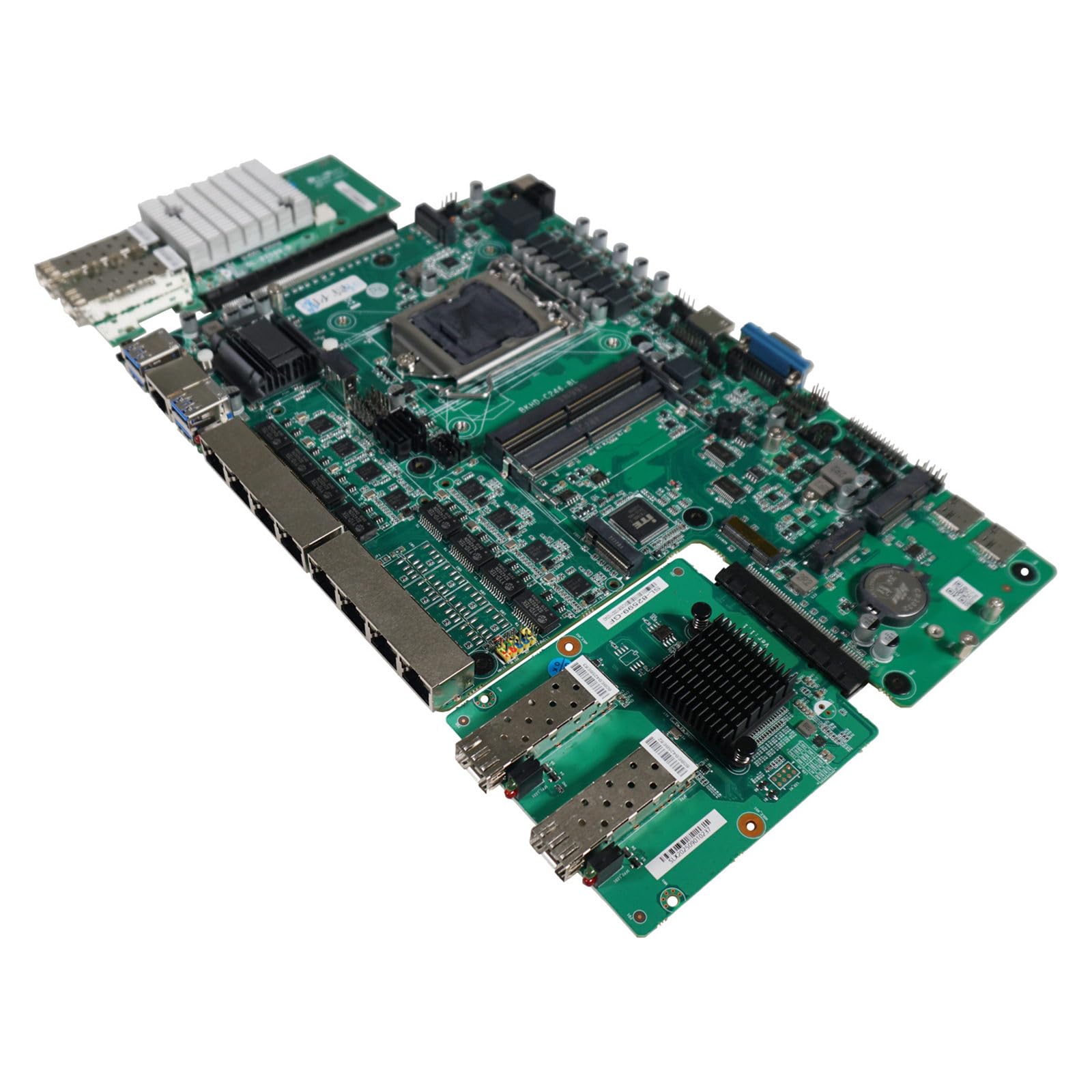 C246 Industrie - Scheda madre integrata per server rack 1U con CPU LGA1151 e server di memoria DDR4 Workstation