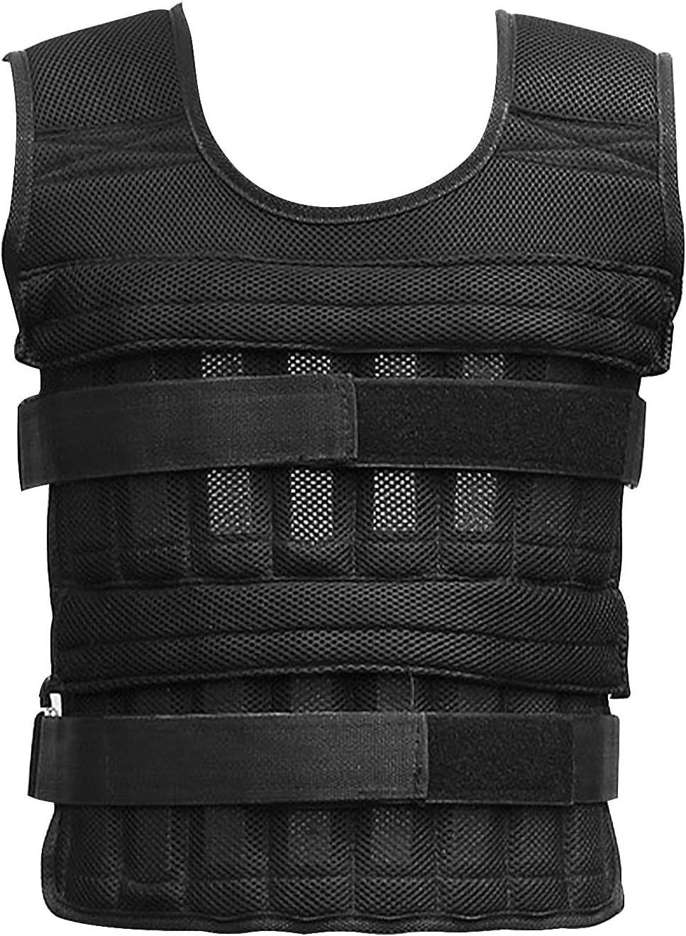 Adjustable Weight Vest 6.6LB with 12 Steel Plates for Workout, Fitness Training Vest for Men & Women, Running, Strength Training, Cardio, Weight Loss - 21.7