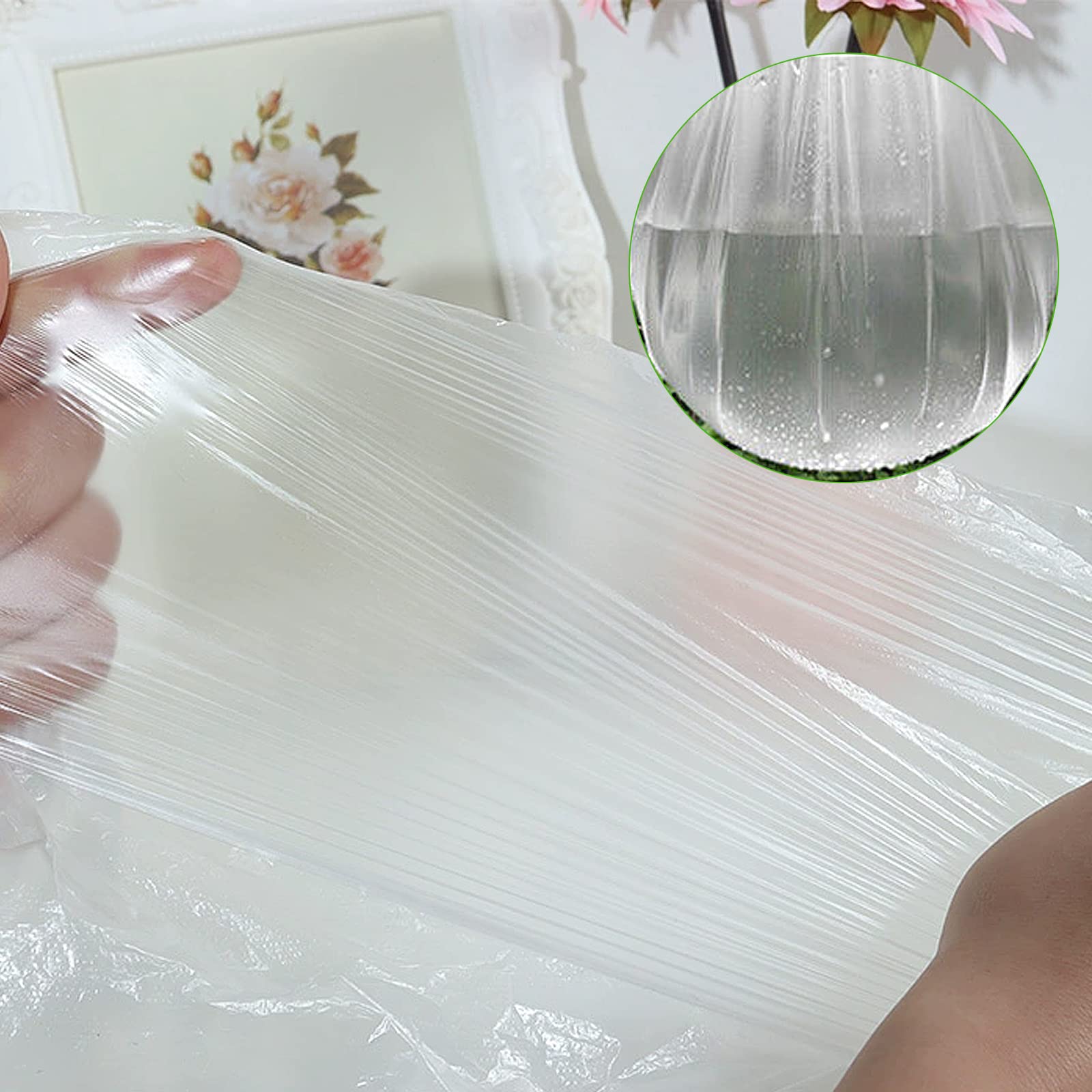 Lot de 100 draps-housses jetables en plastique pour table de massage, transparent, imperméable, résistant à l'huile, pour table de massage, 100 x 200 cm, 100 pièces