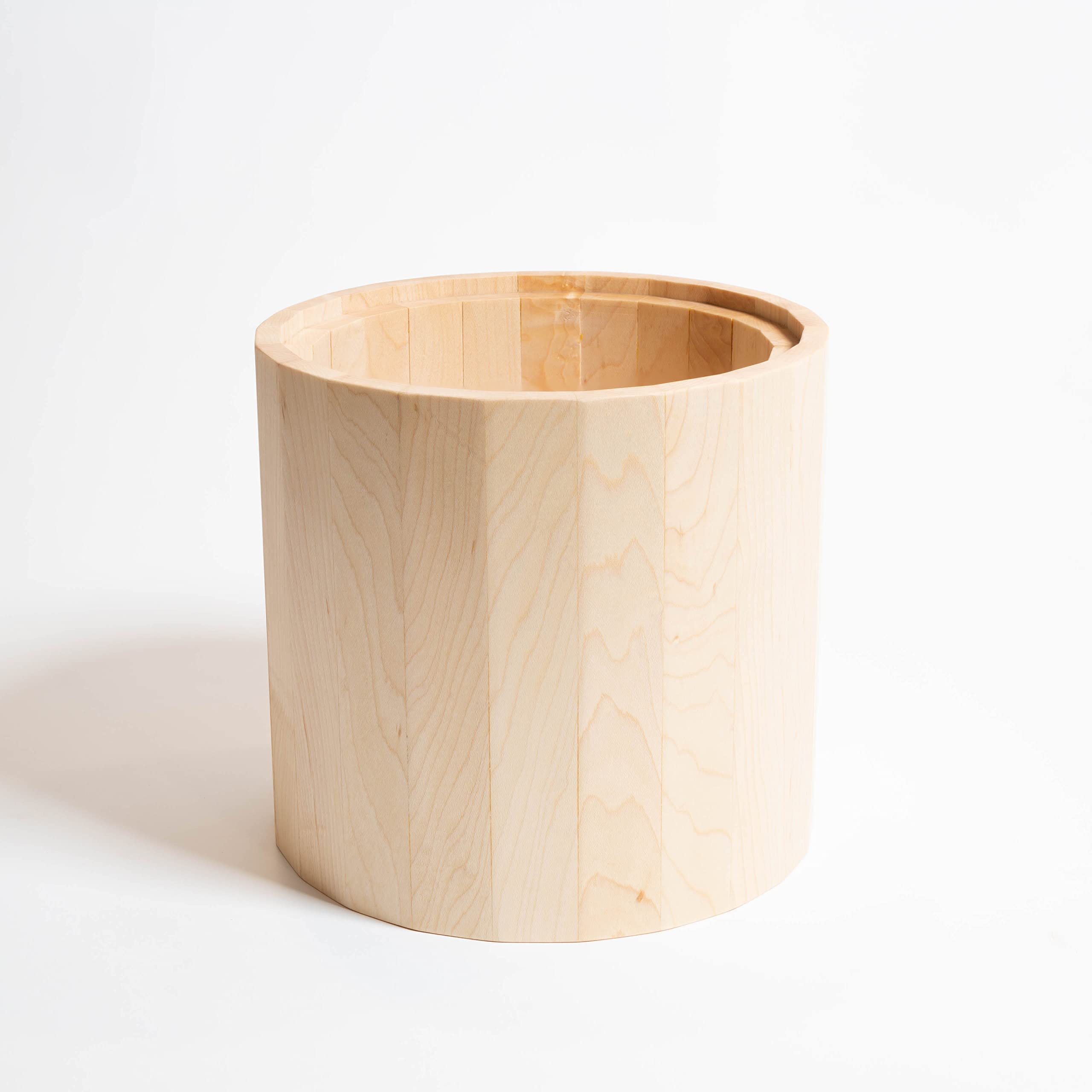 Heirloom Products Cooper Countertop Stand Compatible with Berkey Water Filter Stand Made In USA (Maple, 8.5" - Big)