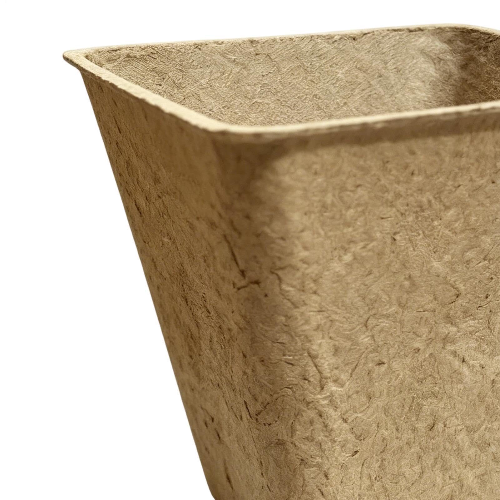 Macetas de Inicio para Plantas Macetero Cuadrado Reutilizable de 70 Piezas | Kit con contenedores y vasos para plántulas Para Exterior Balcón Patio Jardín Invernadero Tomate Flor Verdura
