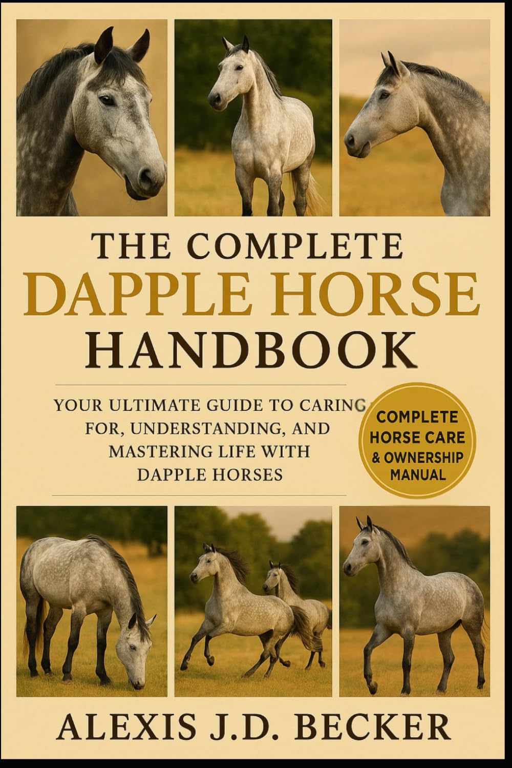 THE COMPLETE DAPPLE HORSE HANDBOOK: Your Ultimate Guide to Caring for, Understanding, and Mastering Life with Dapple Horses