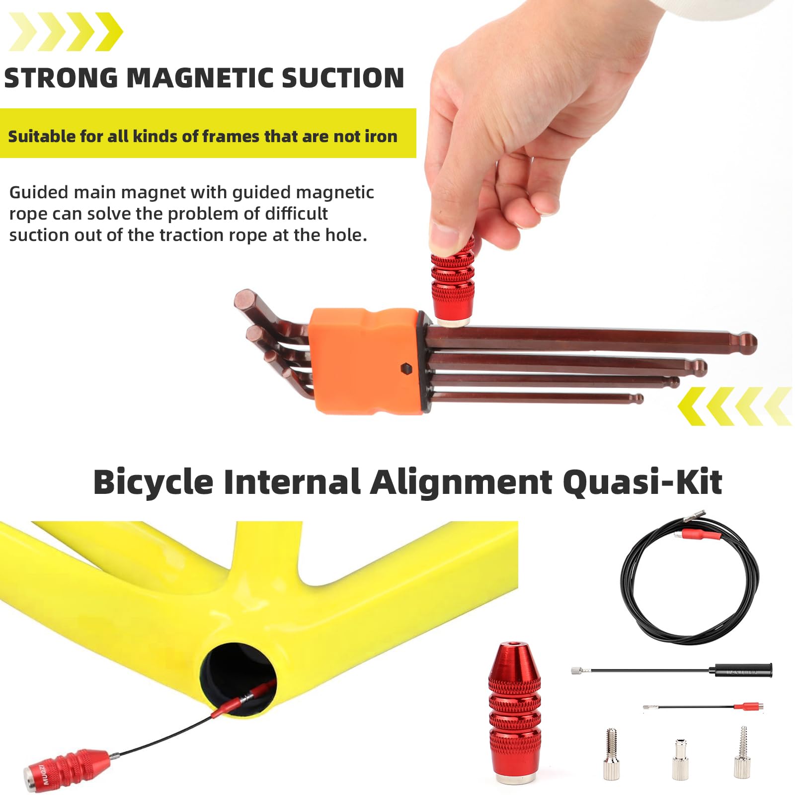 Kocevlo tige de vélo câble interne tige de vélo tige en aluminium 28.6-31.8mm avec tige de guidon de route entretoise  18