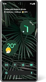 Google Pixel 6 Pro – Unlocked Android 5G smartphone with 50-megapixel camera and wide-angle lens 128 GB – Stormy Black
