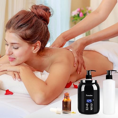 Miniatura 2 de Calentador de aceite de masaje, calentador de aceite de masaje para terapia de masaje, calentador de aceite para masaje para salón, peluquería,