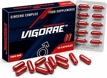 1500mg NEW UK Panax Ginseng Herbal Supplement   High Strength Ginseng Extract Capsules   Natural Energy & Focus Support   Wellness Formula   10 Capsules