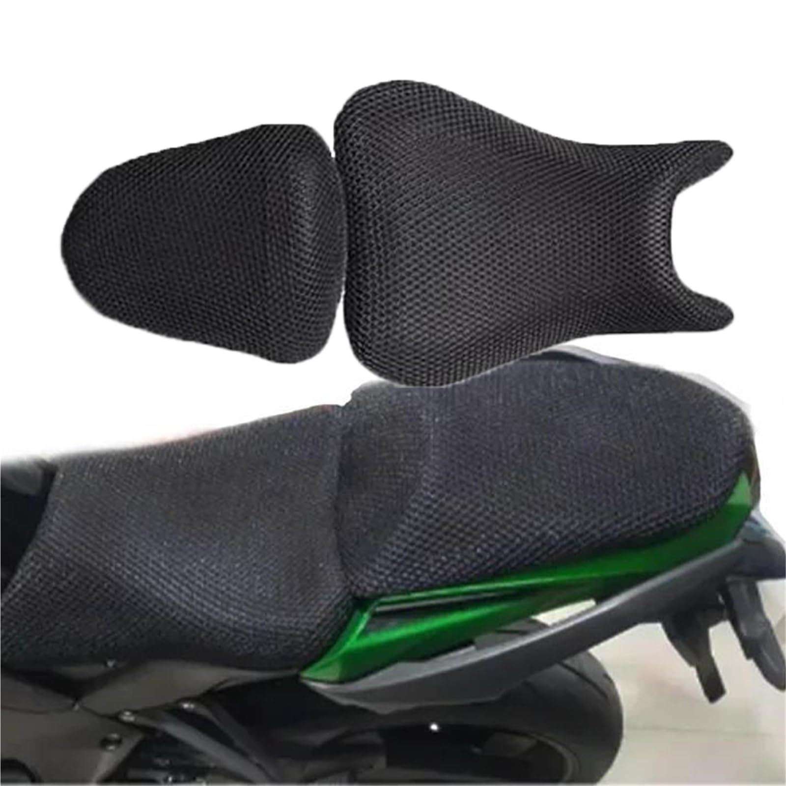 Funda asiento protector de malla para motocicleta evita calor y sudor 5