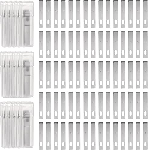 40 cuchillas de repuesto para cuchillos Exacto #4, cuchillas de repuesto de precisión Exacto, cuchillas de repuesto para bricolaje, arte, corte,