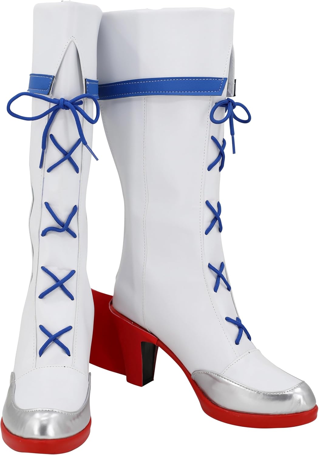 アイドルマスター THE IDOLM@STER 四条貴音（しじょう たかね） ブーツ コスプレ靴 abccos製 「受注生産」 - ABCCOS コスプレ 靴 に適合する 鞍山 アズレン ブーツ 各サイズ対応 オーダーメイド可能 (28.5) 1115036