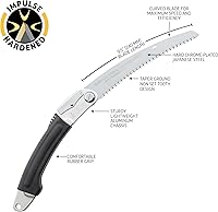 Vista 3 de Silky Ultra Accel Professional - Sierra plegable curvada (9.449 in, dientes grandes) (446-24)