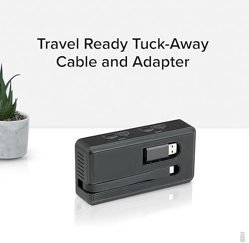 Vista 6 de Plugable Adaptador Dual Monitor 4K DisplayPort y HDMI para USB 3.0 y USB-C, Compatible con Windows y ChromeOS