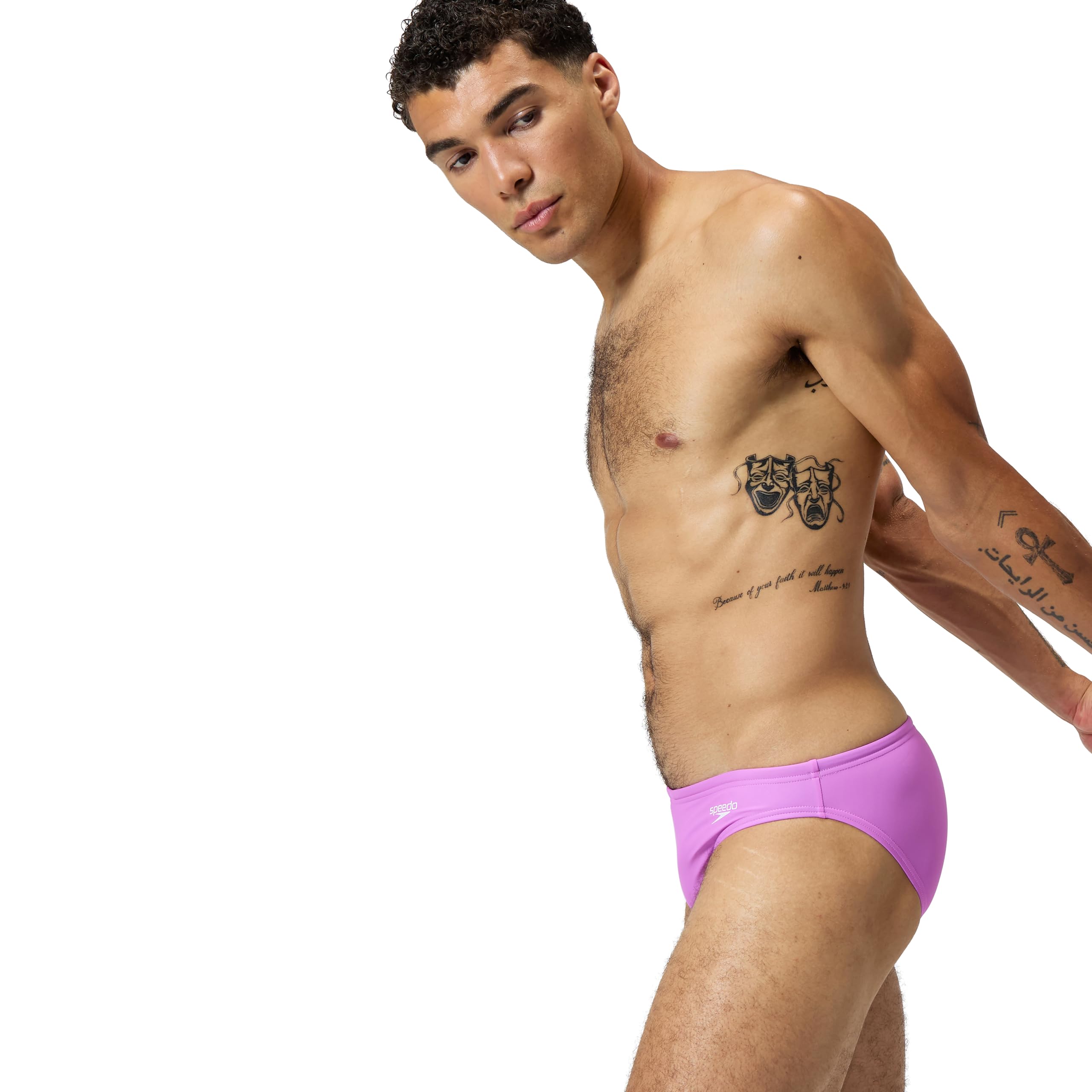 Speedo Herren Speedo Men's Swimsuit Brief Powerflex Eco Solar Schwimm-Slips (1er Pack)