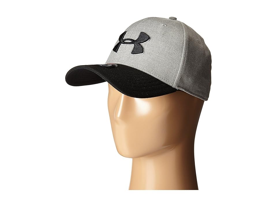 

Under Armour UA Closer 2.0 Cap (True Gray Heather/Graphite/Black) Baseball Caps