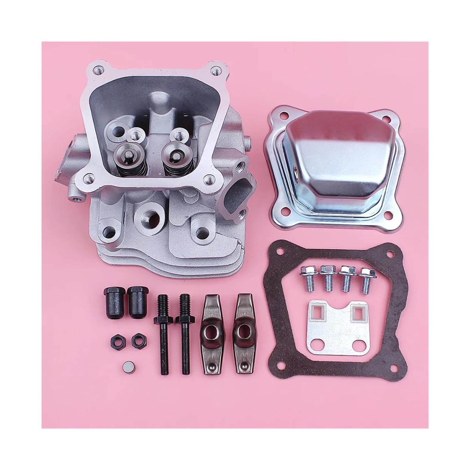 Conjunto de Perno de Gaslet de Cubierta de Culata de válvula de Cilindro for GX160 GX200 5.5HP 6.5HP Pieza de Repuesto de Motor de cortacésped