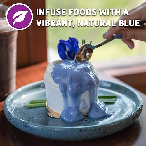 Miniatura 5 de Sou Zen Flores de guisante mariposa 282oz hojas de té secas  Mezcla natural de bebidas crudas con antioxidantes nootropics orgánicos  Promueve la