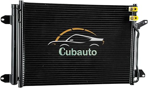 Cubauto Condensador de AC 3889 compatible con condensador Volkswagen Jetta 2009-18 para Volkswagen Beetle 2012-2019 1.8L 2.0L con receptor de