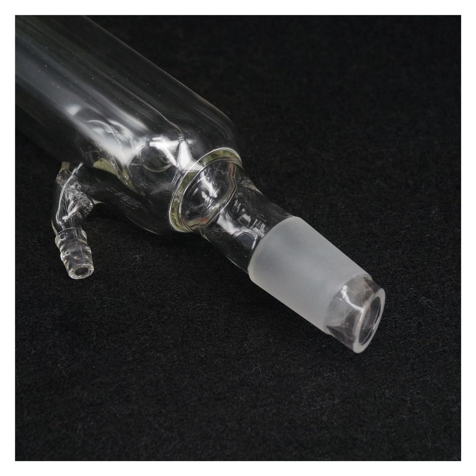 200/300/400mm 19/26 24/29 29/32 Junta De Doble Capa De Vidrio De Borosilicato Recto Condensador Destilación Resistente Al Calor(400mm Joint 29)