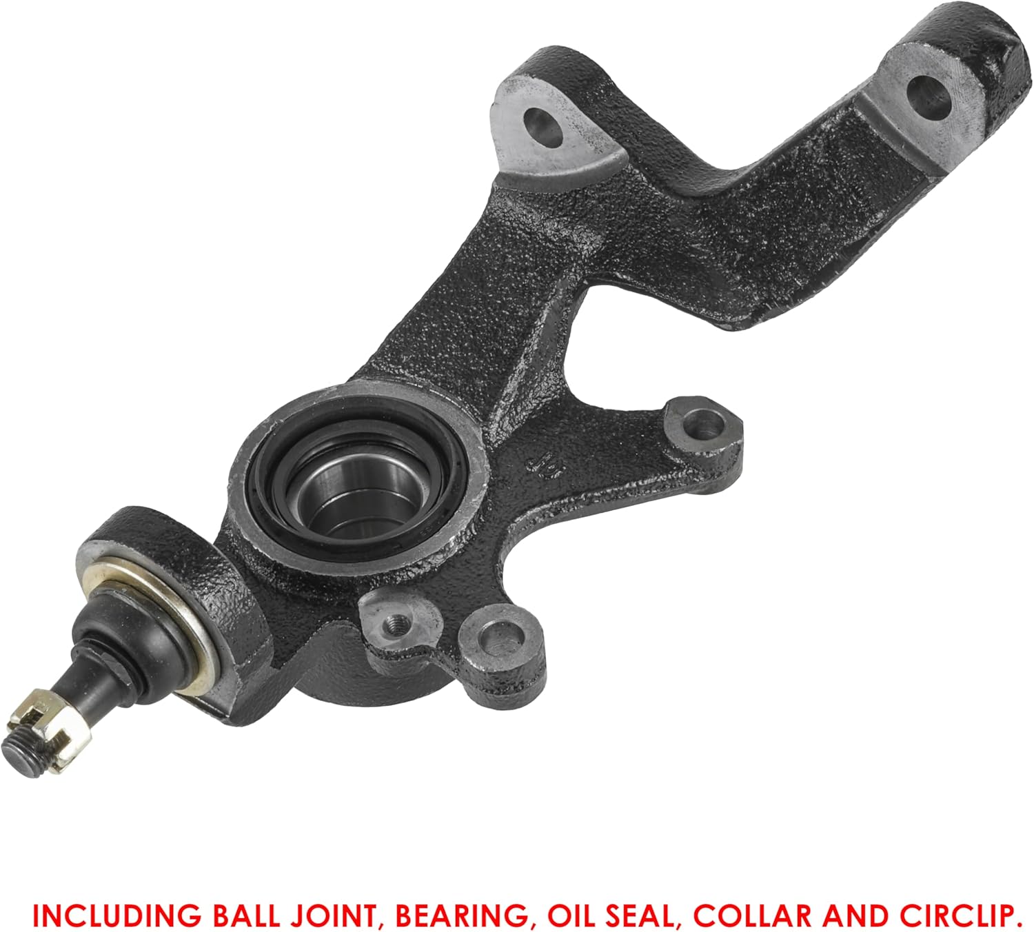 Caltric Front Right Steering Wheel Knuckle Compatible with Yamaha Rhino 700 YXR700F 4x4 2008-2013