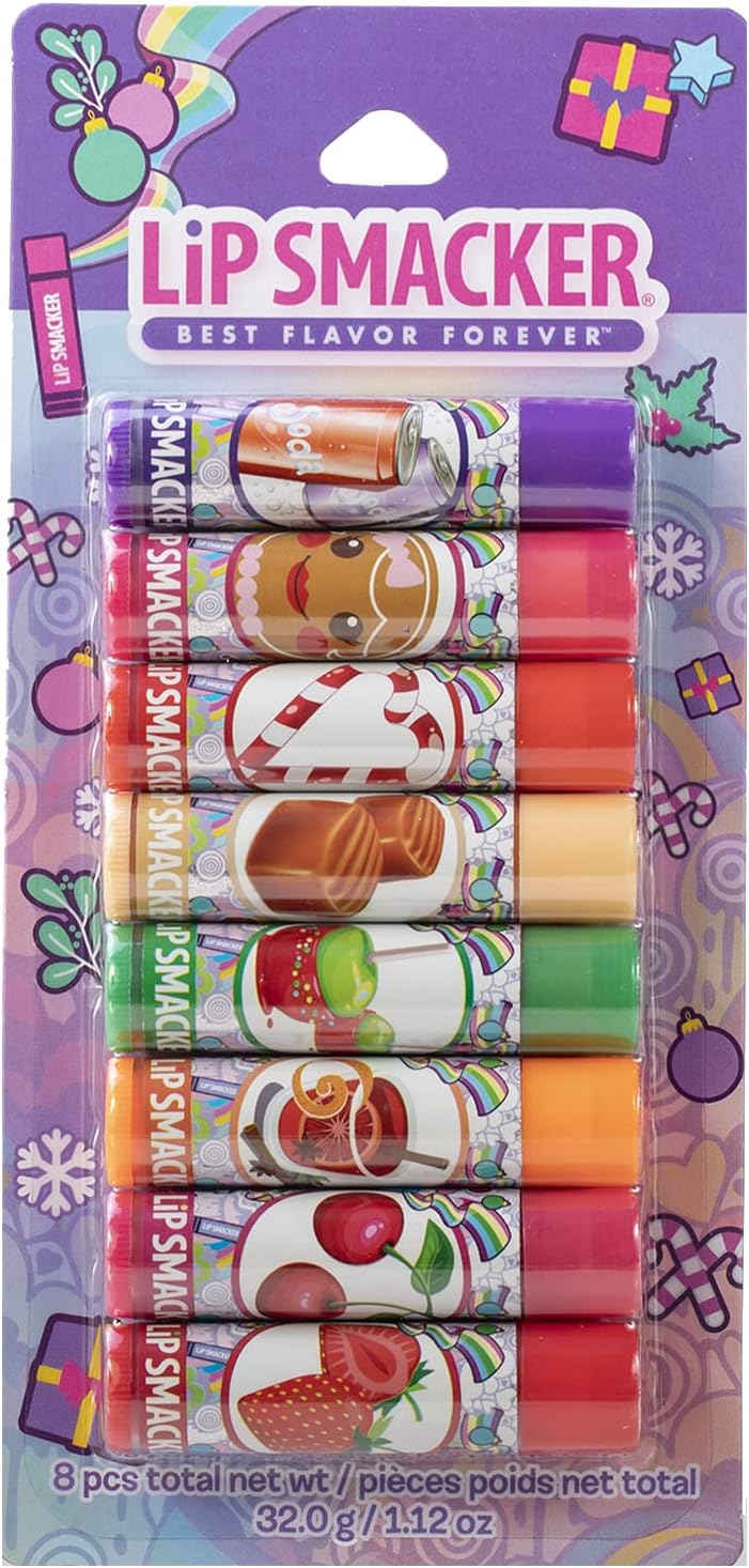 Lip Smacker Original & Best Holiday Lip Balm Party Pack Soda Pop