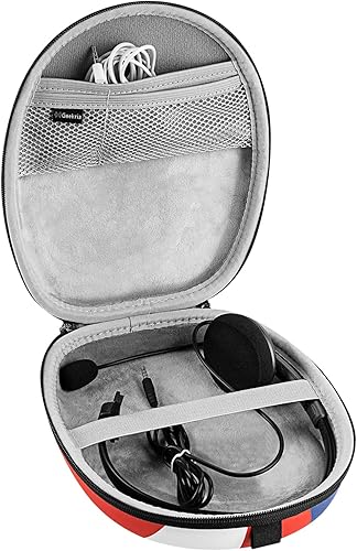 Miniatura 3 de Geekria Shield - Funda para auriculares para conductor de camión, bolsa de transporte de repuesto para viajes, compatible con auriculares Blue