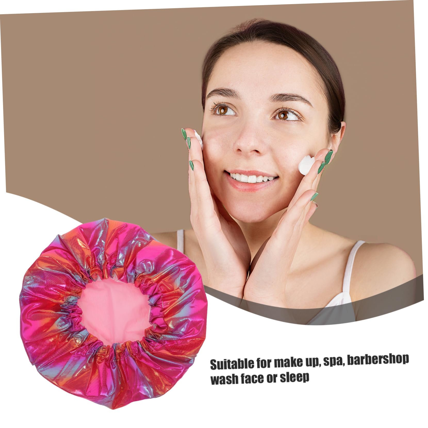 FOMIYES 5 Uds Gorro De Gorro Para El Pelo Gorros De Baño Gorros De Mujer Gorro De Cubiertas Para El Pelo De Baño Sombreros Para Secar El Pelo Gorro De Baño De Viaje Gorro De