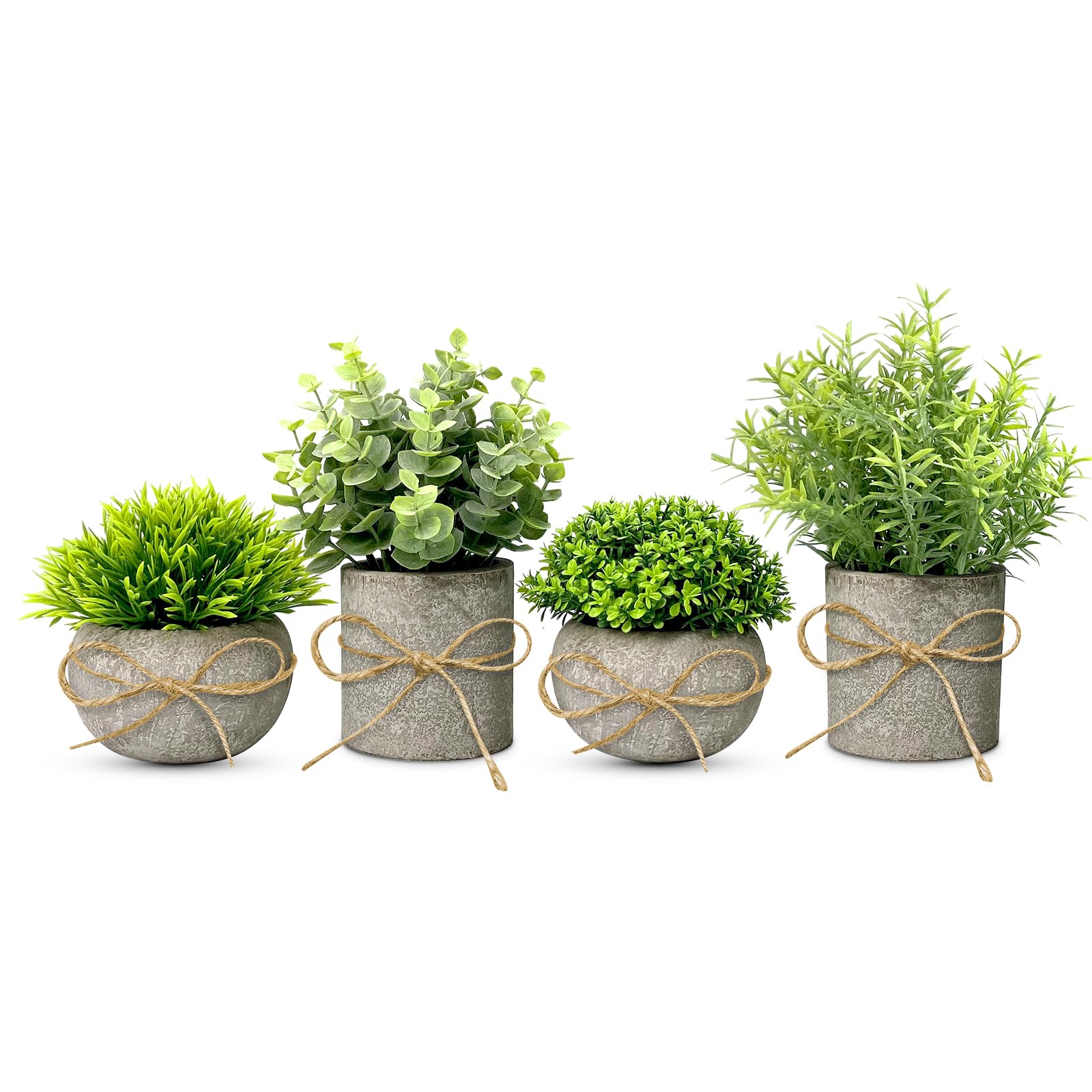 Pianta Finta Cadente SOGUYI 38cm Con Vaso - Decorazione Artificiale Per Interni Ed Esterni