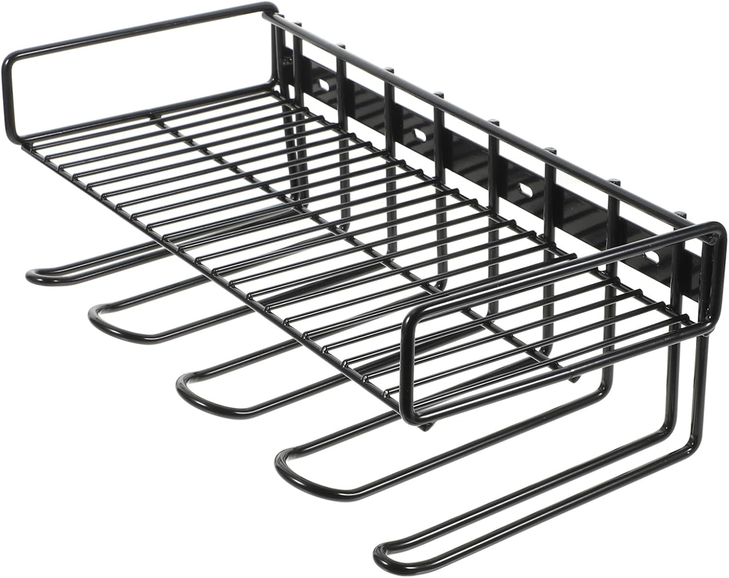 Power Tool Storage Organizer Wall-mounted Design Heavy Duty Utility Rack for Electric Tool Organization and Ample Garage Space Utilization